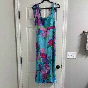 Show Me Your MuMu Colorful Floral Dress